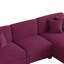 Canapé modulaire rembourré 3 pièces en velours côtelé-500320487-500320484