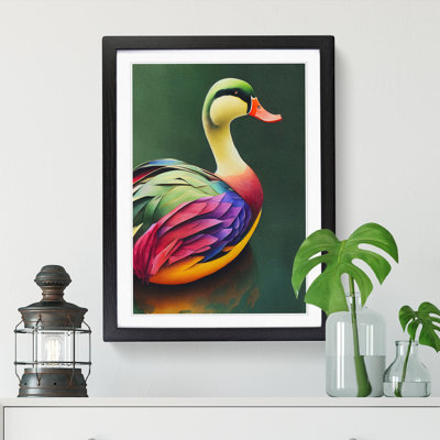 Watercolour Duck Vol.2 - Framed Print