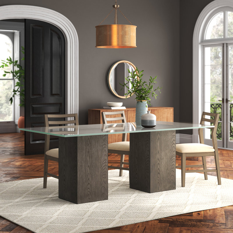 Meria 80'' Dining Table, French Roast