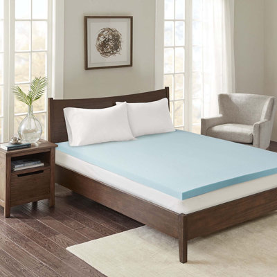 Surmatelas hypoallergénique réversible toutes saisons pour un confort et une régulation de la température améliorés
