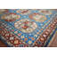 Tapis bleu marine / bleu 9 pi 10 po x 8 pi One-of-a-Kind