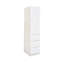 Armoire de cuisine spacieuse avec un design minimaliste moderne et des tiroirs coulissants