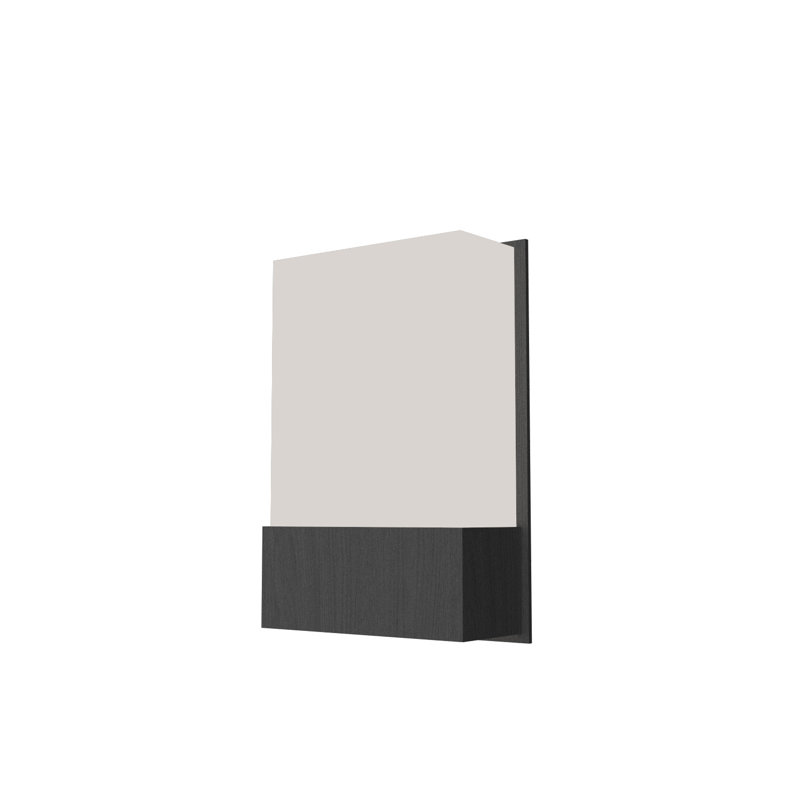 Applique murale 2 lumières encastrée, Gris anthracite