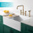 Urbix Bridge Faucet with Side Spray Included-49089339