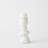 Pradier Candle Holder-White-Med