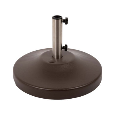 Us Weight 80 Pound Free Standing Umbrella Base In Bronze
