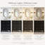 Ensemble de meuble-lavabo moderne 30 po avec lavabo en céramique, meuble-lavabo simple autoportant avec 3 tiroirs, structure en bois massif-409704053