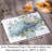 CounterArt Bohemian Blue Tempered Glass Cutting Board