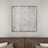 Cvitko Metal Embossed Scroll Floral Wall Decor with Gray Backing-775654905