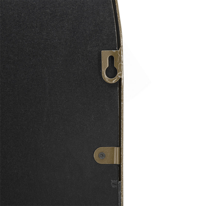Arched Mirror with Metal Frame, Full Length for Modern and Classic Decor, 24x48.5 Inches