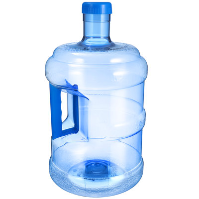 Outdoor Water Bottle Portable Water Bucket Thick Mineral Water Jug Water Storage Bucket 5L