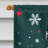 Double Sided Polyester Christmas-1801696555