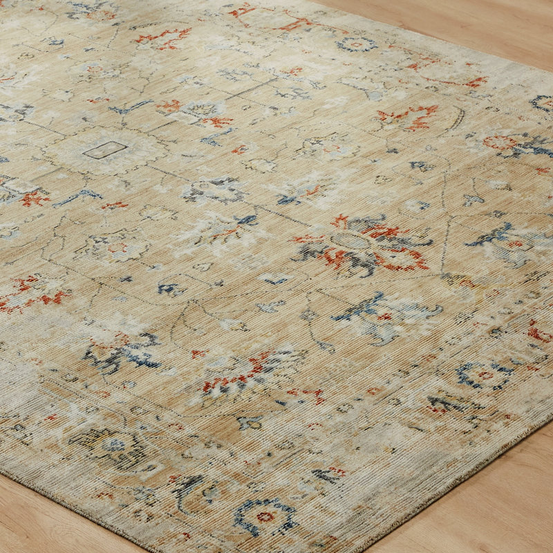 Josilyne Wool Oriental Indoor Rug, Rectangle 7'6" x 9'6"