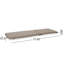 Coussin de chaise longue d'extérieur en tissu-940005047