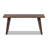 Hawley 41.5" Solid Red Oak Wood Bench-792776065-792776064