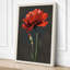 Single Carnation in Bloom Botanical - Wrapped Canvas-941816289-941816288