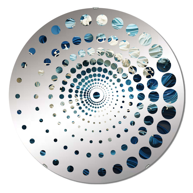 Miroir mural Eiker, 23,6 po x 23,6 po