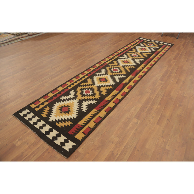 Tapis de couloir à motif géométrique Fat Weave