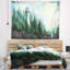 Tapisserie paysage avec rivière et arbres-28505119