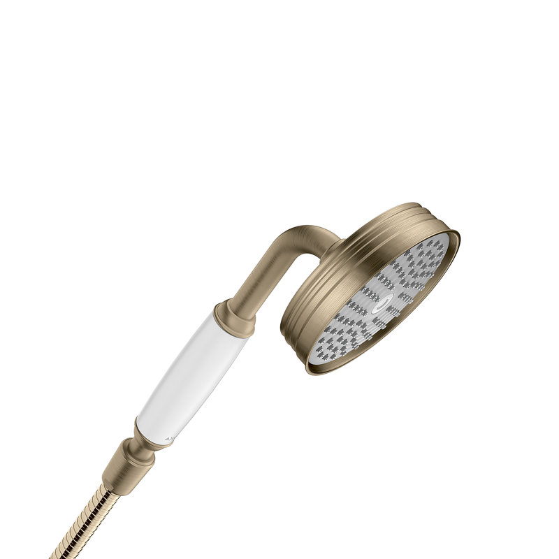 AXOR Montreux Standard Handheld Shower Head, Brushed Nickel, 2.5 GPM