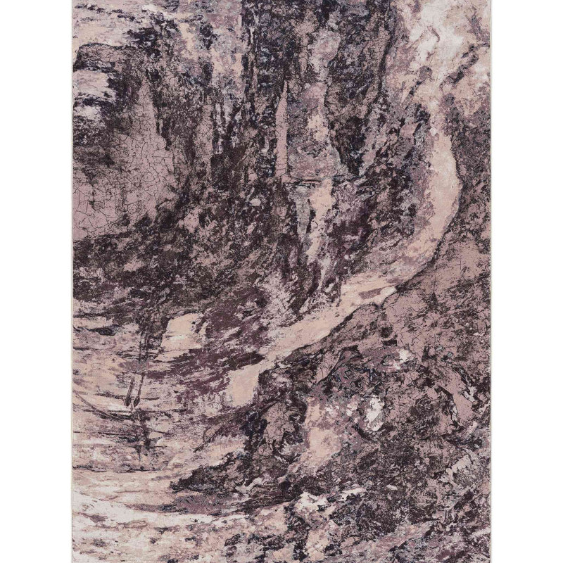 Artistic Area Rug, Gray, Rectangle 7'10" x 10'6"