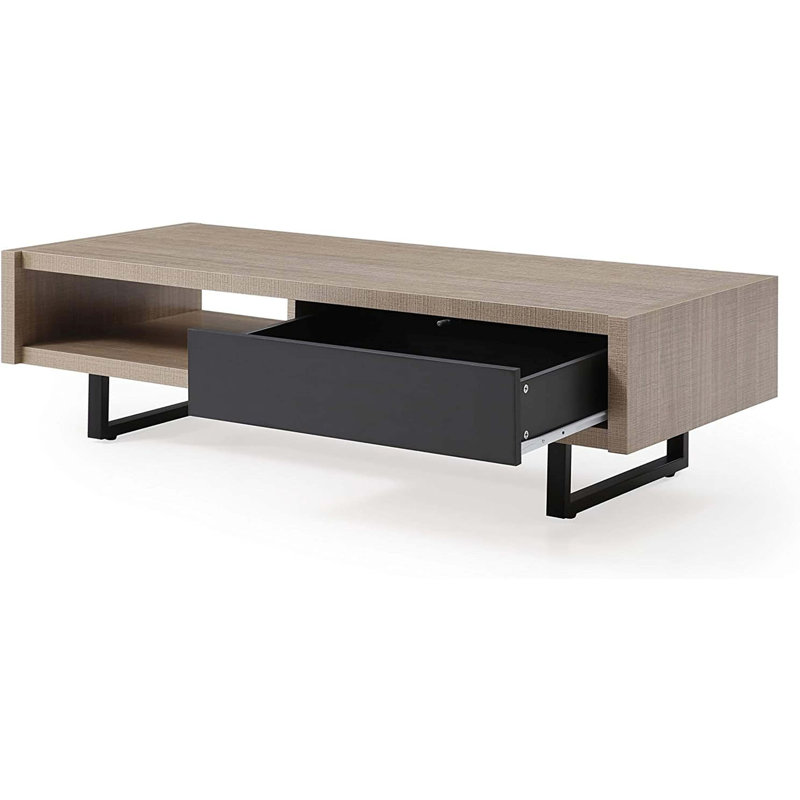 Table basse de salon Mid-Century Modern Ash