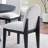 Soft Cozy Texture 2pc Dining Chairs