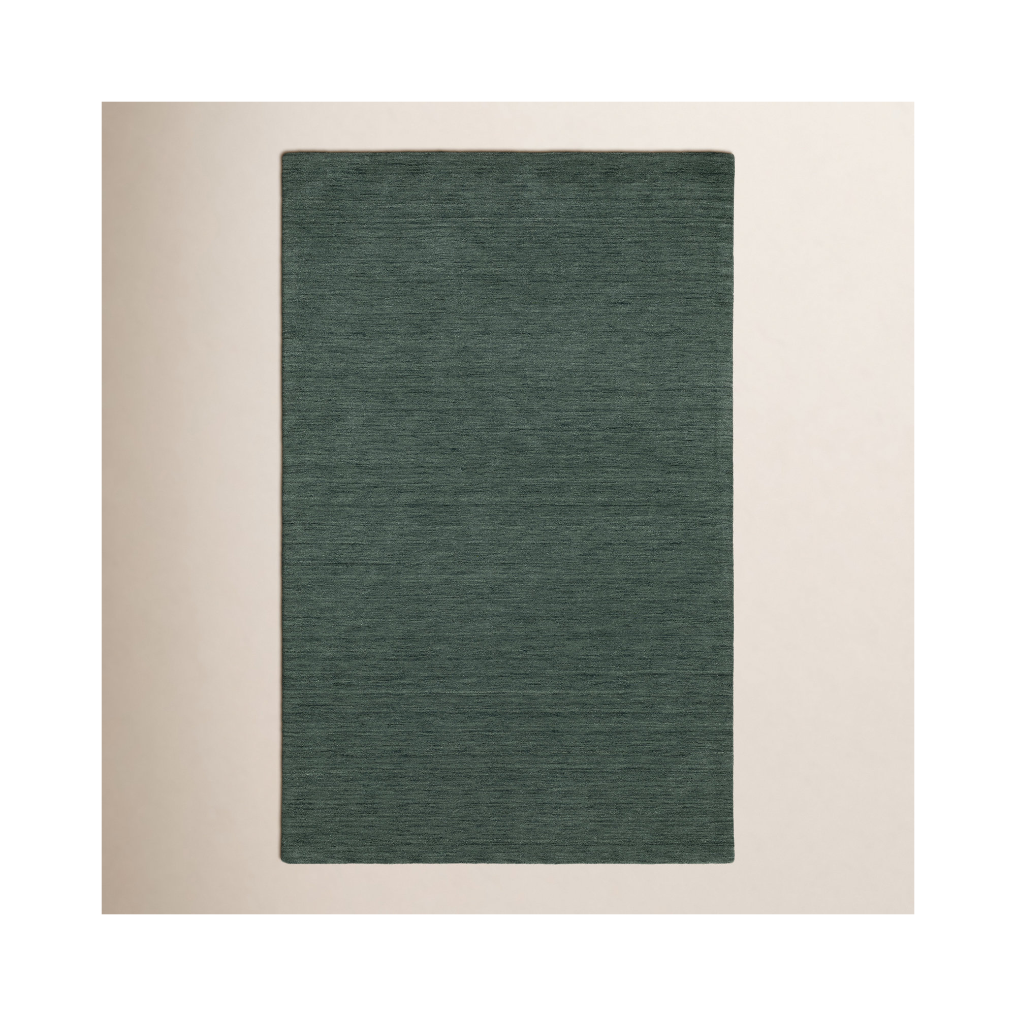 Yolandi Hand Tufted Wool Teal Rug, Rectangle 10' x 13'
