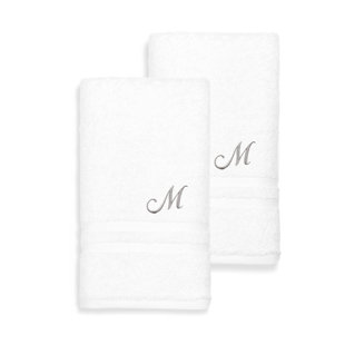 Farmhouse Hand Towel , Without Fringes ( Set of 2 )