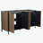 60" Freestanding Bathroom Vanity,Excluding Sink