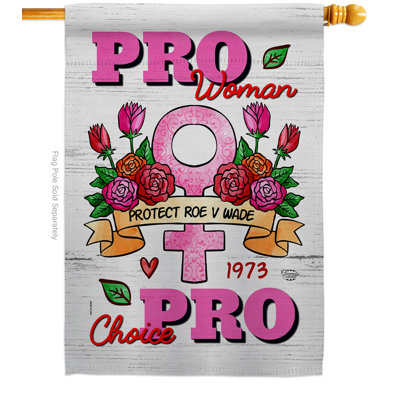 Bannière 40 po x 28 po en polyester Pro Women