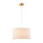 1 Brushed Brass Pendant