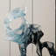 Ornements de sculpture en pierre de taihu abstraits simples dans le salon