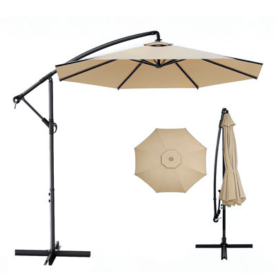 Parasol en porte-à-faux 120 po GVDV