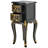 Rococo Baroque 32'' Tall Solid Wood 2 - Drawer End Table