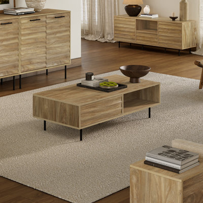 Table basse 47,2 po Mid-Century