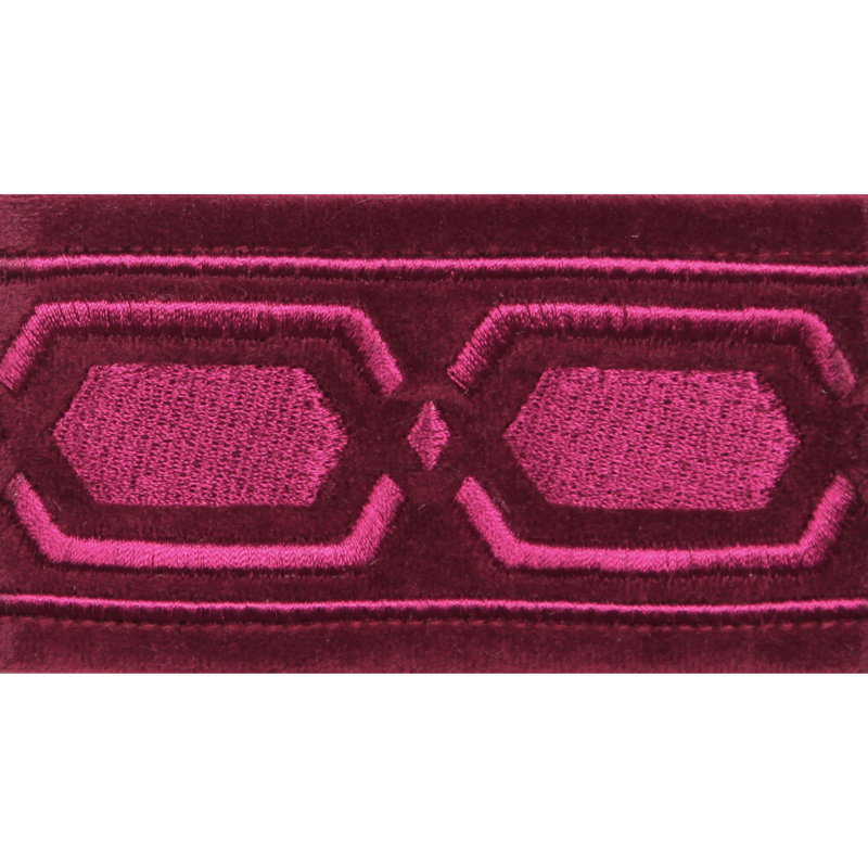 Tissu Roman Key, Marron