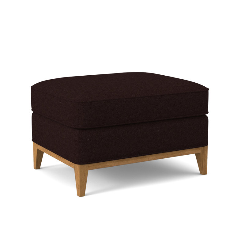 Repose-pieds Sonoma, Ambre, Mélange de polyester acajou Margaret