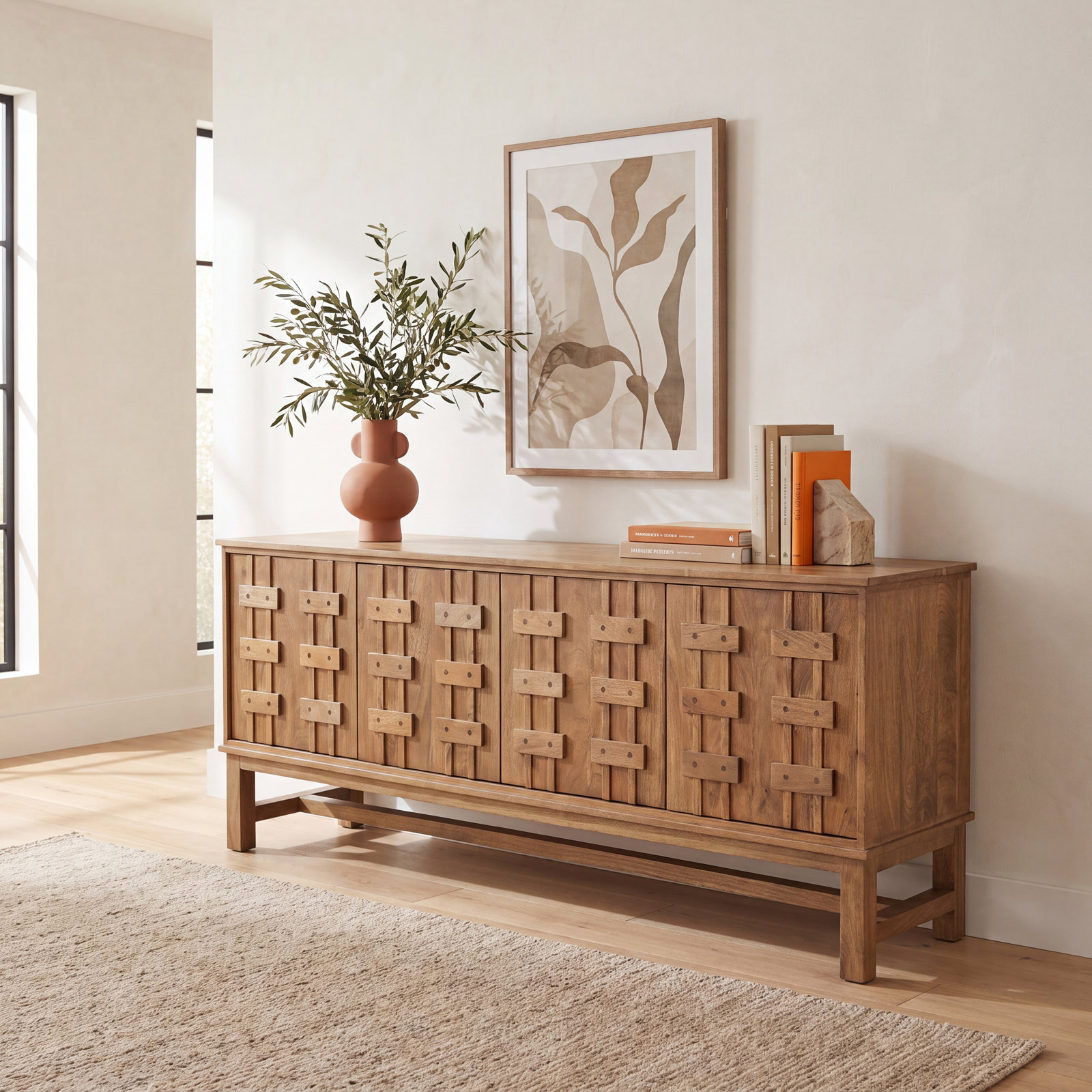 Mango 4-Door Sideboard