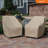 Modern Leisure Basics Stand-Up Patio Heater Cover, 30" Diameter x 18.5" Diameter x 94"H, Khaki