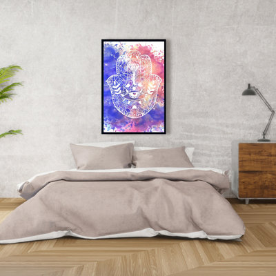 «Hamsa Hand» sur toile