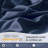 Luxclub 4 PC Navy Full Silky Soft Cooling Extra Deep Pocket Performance Sheet Set-123418288-123418294