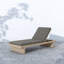 Leroy Outdoor Teak Chaise Lounge-358974386-358974399