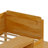 Wooden Twin Size Daybed with Storage Shelves Multi-functional Bed with Study Desk and Matching Stool-99976478