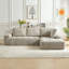 Canapé modulaire en L surdimensionné avec coussin moelleux-847110271-847110269