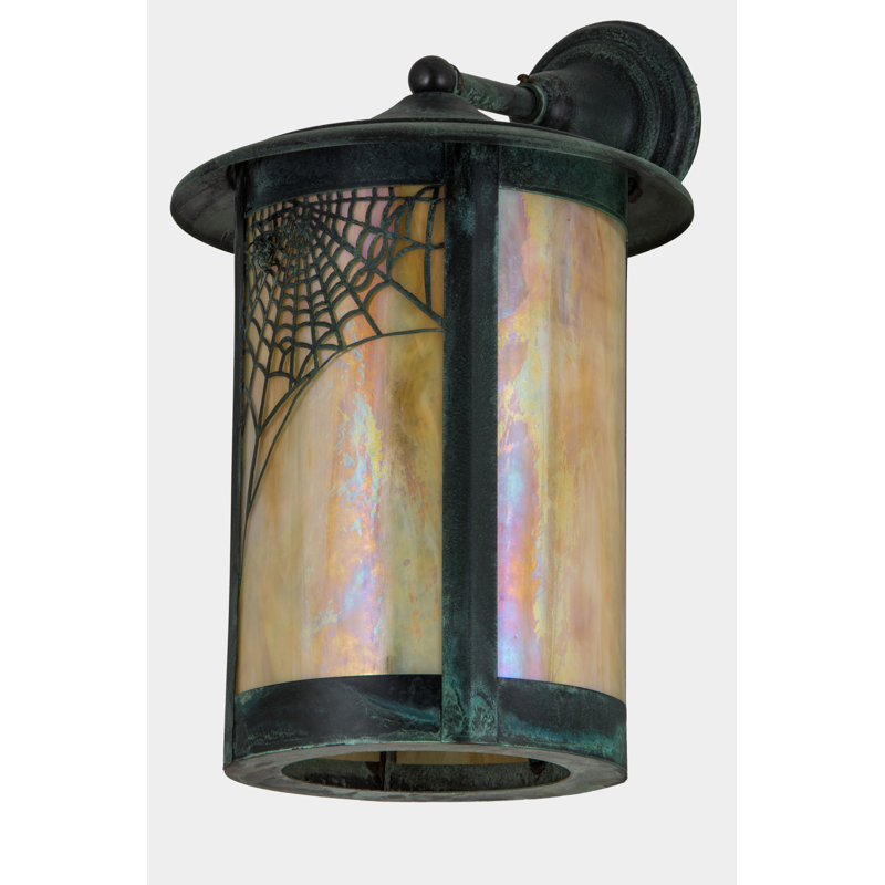 Fulton Spider Web 1 - Light Outdoor Wall Lantern