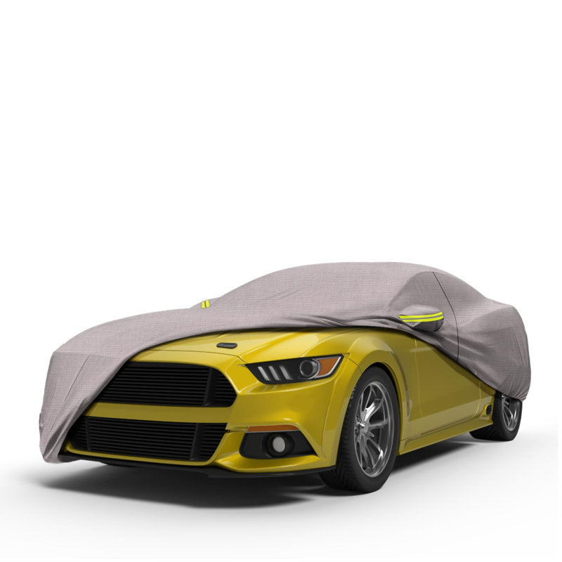 Housse de voiture imperméable Seal Skin Covers pour berline, protection UV toutes saisons, sangles coupe-vent, anti-poussière, doublure en coton doux, housse extérieure avec poches pour rétroviseurs (186'-193'L x 59'H)