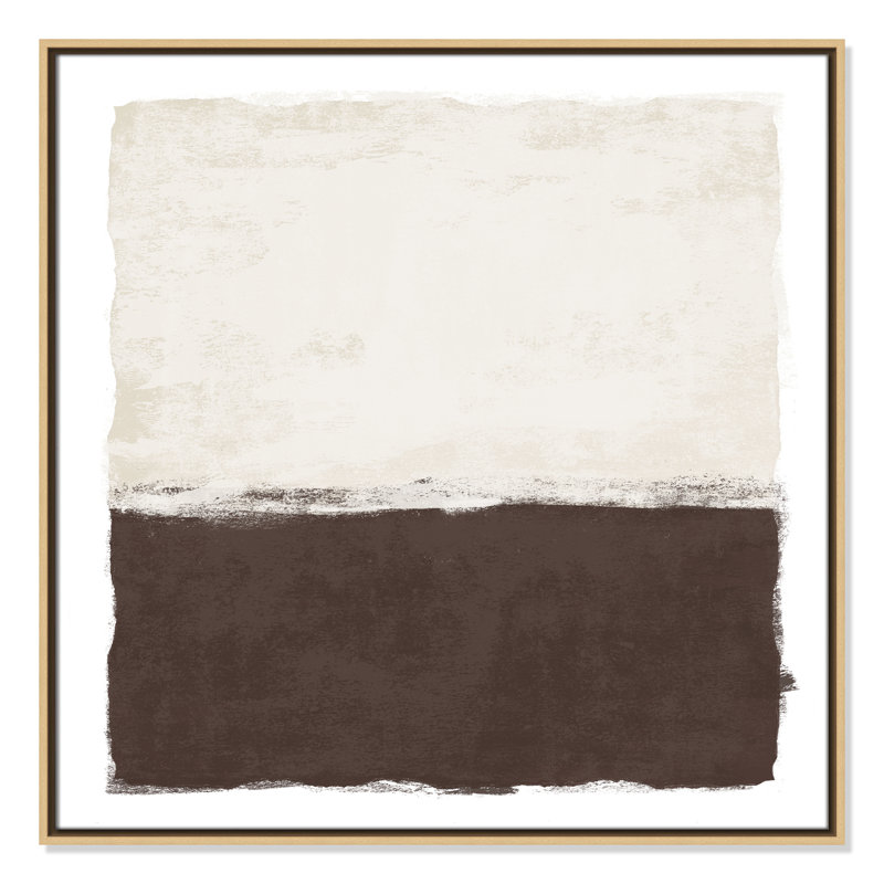 Chocolate Dipped II - Square Vesrion Print by Natalie Carpentieri, Natural, 31.5" H x 31.5" W