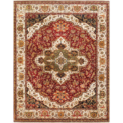 Agra One-of-a-Kind Rectangle 8' X 10' Hand Knotted Area Rug
