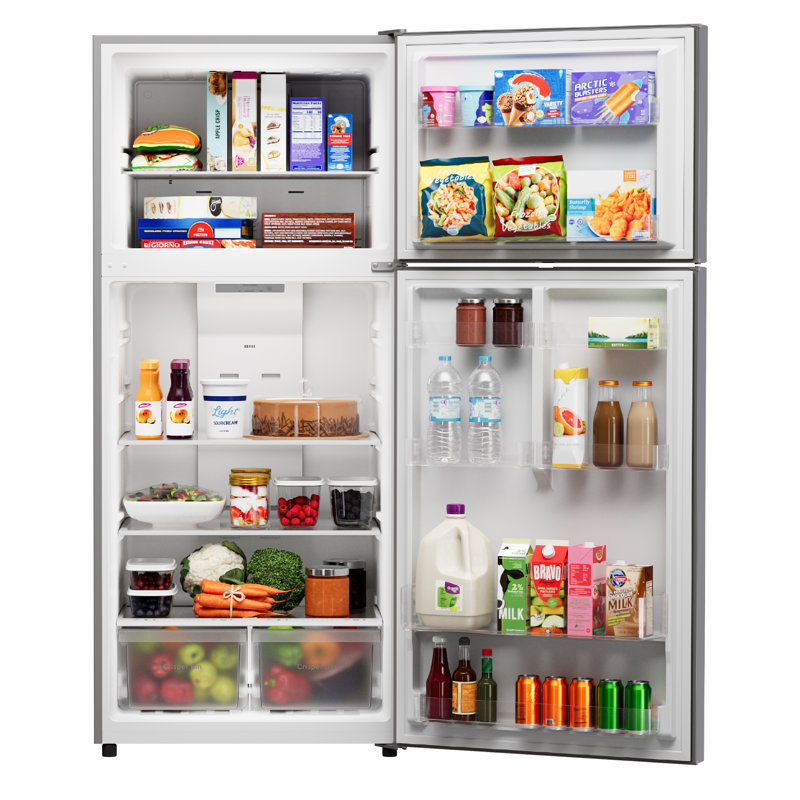 20.2 cu. ft. Top Freezer Refrigerator, Stainless Steel